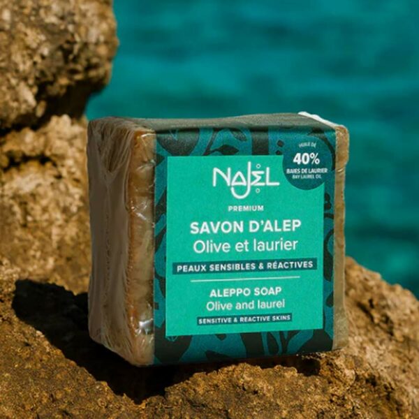 Savon d'Alep traditionnel 40% laurier