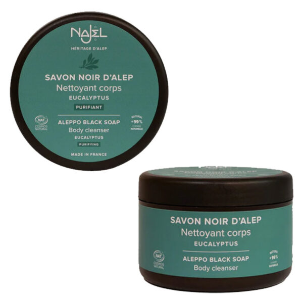 Savon noir d'Alep à l'eucalyptus – Image 2