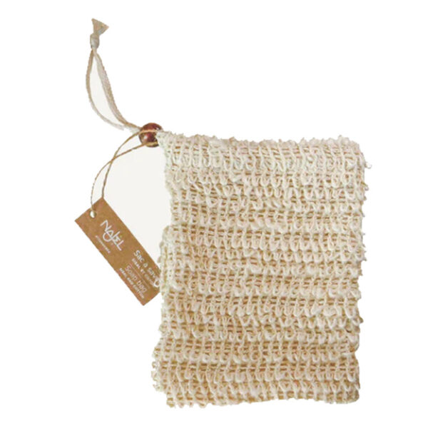 Sac à savon sisal et coton – Image 2