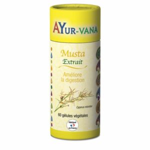 MUSTA 60 GELLULES VEGETALES 335 MG